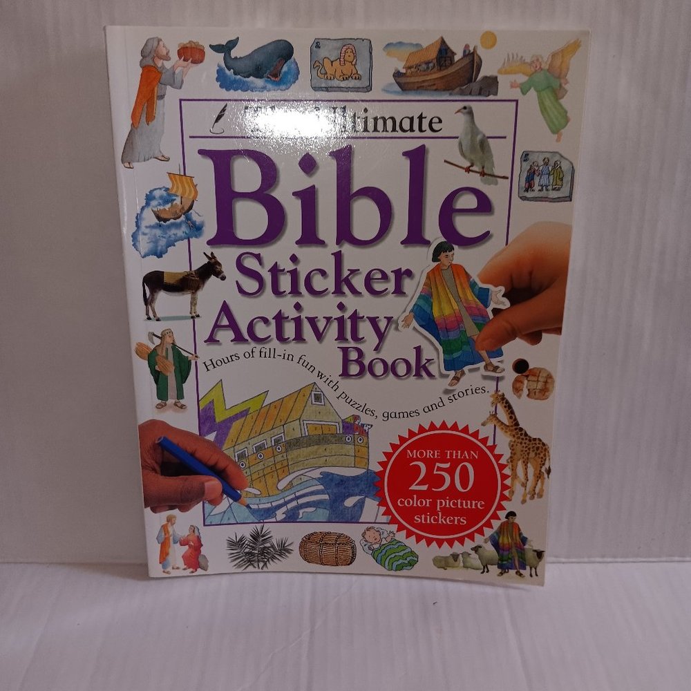 THE ULTIMATE BIBLE STICKER ACTIVITY BOOK